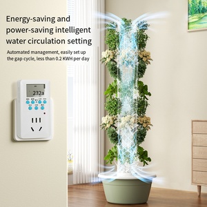 Smart Vertical Hydroponic Growing Tower Automated Indoor Vegetable <b>Planter</b> for Home Commercial Soilless Cultivation System - Product Image 4