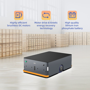 Industriële Zware Belasting Agv Robot Magneetstrip Navigatie App Controle Autonoom Geleid Voertuig Voor <span class=keywords><strong>Material</strong></span> Handling Transport - Product Image 3