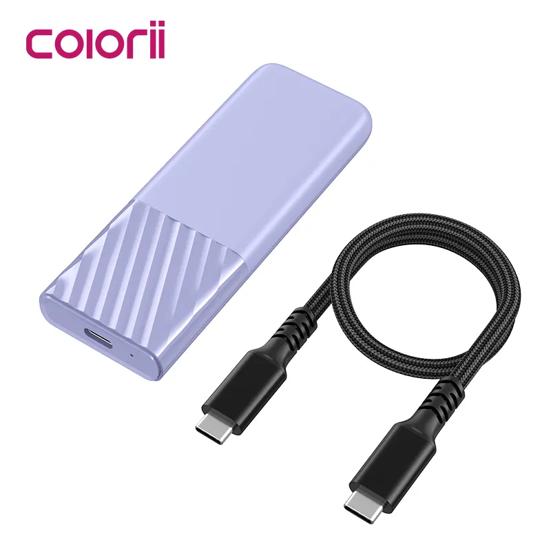 USB GEN MC11 Colorii M.2 ضميمة 2 ، 4 SSD للكمبيوتر المحمول كابل 10Gbps