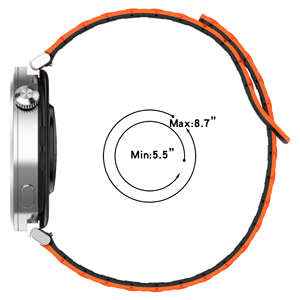 Bracelets en silicone magnétiques bicolores en gros pour Huawei Watch 5, bracelet en silicone avec boucle universelle 18MM 20MM 22MM - Product Image 4