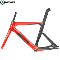 Cadre de vélo de piste en carbone intégral T47, cadre de vélo de route en carbone à vitesse unique, cadre de vélo à pignon fixe rigide 700c