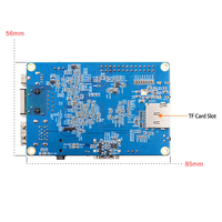 Orange Pi 3 LTS 2GB 8GB EMMC Flash, Chip Quan Zhi H6, Placa de Desarrollo AW859A, Programación STEM, Compatible con Android 9.0, Ubuntu, Debian