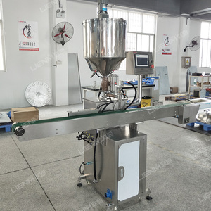 Machine de remplissage de pâte LIENM avec mélange <span class=keywords><strong>et</strong></span> chauffage, machine de scellage de tubes pour crème cosmétique - Product Image 6