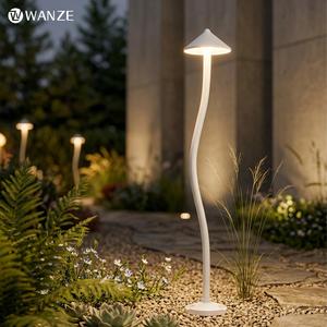 Wanze Solar-Pilz-Gartenleuchte IP54 Wasserdichte Außenbeleuchtung für Rasen und Wege - Product Image 1