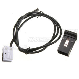 Cable AUX para Audio de Coche con Interruptor para VW/Volkswagen/MK6/Jetta/MK5/Sagitar, Cable de 92 cm - Product Image 3