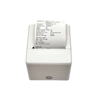 Petite imprimante de reçus de point de vente, coupe-papier automatique en option, imprimante thermique de reçus de 80 mm avec code-barres, Bluetooth sans fil, WiFi, USB, LAN