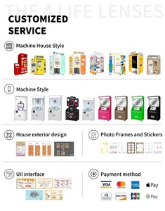 Customized Frame SLR Instant <b>Print</b> Photo Booth 21.5-inch Touch Screen Adjustable <b>Camera</b> Kiosk Machine Interactive WG-SSSG001 Int - Product Image 3