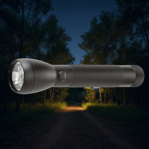 Linterna portátil Fervi de aluminio con 3 luces LED para uso en exteriores - Product Image 3