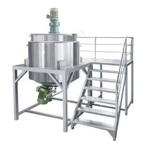 Mélangeur à ruban spiralé de type 2000L pour la préparation de poudre de savon et de détergent - Product Image 5