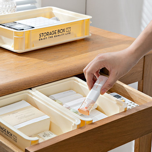 Storage <b>Box</b> Rectangular Stackable Uncapped For Snacks Cosmetics And Miscellaneous Items - Product Image 2