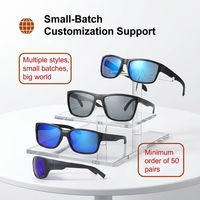 Lunettes de soleil polarisées de haute qualité avec logo personnalisé, verres en CR39 TAC, monture en acétate TR90, protection UV400, lunettes personnalisées pour la conduite en extérieur