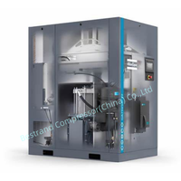 Compresores de tornillo rotativos industriales con inyección de aceite de 50HZ alimentados por CA GA160 VSD + 6-10bar para bandas de borde neumáticas