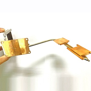 Tubo de calor de cobre y latón <span class=keywords><strong>OEM</strong></span> ODM, base de tubo de calor, diseño de aletas de aluminio, amplificador, proyector, servidor de PC, CPU, radiador enfriador usado - Product Image 3