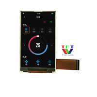 Écran LCD TFT industriel de 2,8 pouces, 240x400, MPU 16 bits/8 bits, interface 2,8 pouces, écran 16:9