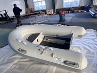 Bateau semi-rigide en aluminium Liya 2,4 m 2,7 m avec tube en Hypalon PVC et coque rigide, certifié CE ISO