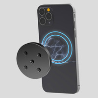 Soporte Magnético para Teléfono con Imán Potente de 8mm de Grosor, para Trípode, Transmisiones en Vivo y Uso Móvil