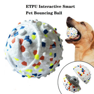 Akıllı ETPU patlamış mısır köpek oyuncak top sıçrama interaktif atlama oyuncak renkli başak agresif Chewers için dayanıklı Bite dayanıklı - Product Image 2