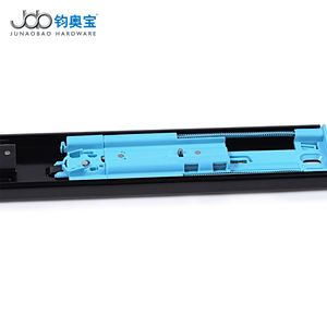 Glissière de tiroir JOB à ouverture par pression et fermeture amortie, montage latéral, extension complète, à roulement à billes, pour armoire et commode de <span class=keywords><strong>cuisine</strong></span> - Product Image 4