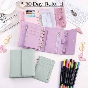 <span class=keywords><strong>Agenda</strong></span> Hongbo Luxe A7 de Cuero Pebble WP-OS624, Planificador Económico con Anillas, 45 Hojas Rayadas, Caja de Regalo para Oficina y Escuela - Product Image 4