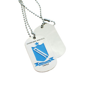 Etichetta personalizzata in metallo con Logo personalizzato per animali domestici con nome <span class=keywords><strong>di</strong></span> cane gatto animale progetta la tua targhetta in metallo - Product Image 2