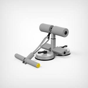 Meest Populaire Enkele Dubbele Staaf Buikspiertrainingsapparaat Sit-Up Assistent Zuignap Buiktrainingsapparatuur - Product Image 1