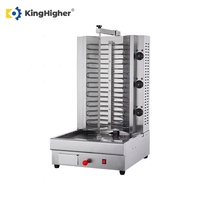 Machine à shawarma électrique automatique, rôtissoire verticale commerciale pour kebab, modèle de table en acier inoxydable