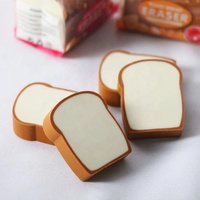 Miniature de pain grillé en métal pour maison de poupée 1:12, simulation de dessert, nourriture japonaise, jouet éducatif DIY, jouets pour maison de poupée
