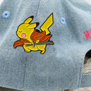 <span class=keywords><strong>Pikachu</strong></span> inspiré Poke/Mon métal artisanat ensemble positif émail épinglettes motivation mignon broche Badges épingles à pouce - Product Image 6