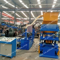 Machine à briques en plastique de qualité industrielle, machine à briques en poudre de pierre, machine à briques en poudre de carbone pour matériaux de construction recyclés