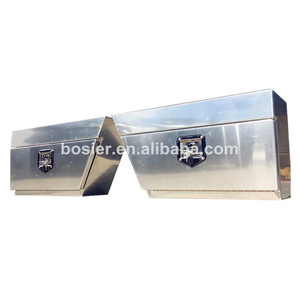 Không Thấm Nước 2.5Mm Tấm Phẳng Nhôm Côn Dưới Khay Công Cụ Lưu Trữ Hộp Cho Xe Tải - Product Image 3