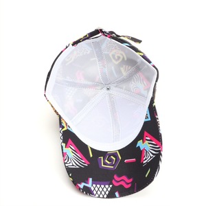 Gorra de Béisbol de 6 Paneles, 100% Poliéster, con Estampado Digital Europeo Americano, Diseño de Graffiti y Dibujos Animados, para Hombre y Mujer - Product Image 4