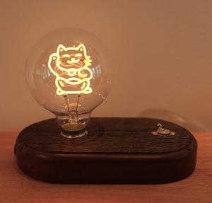 Wooden Carved Relievo Home Decoration Lighting Fixtures (Whole Lamp) Reusable - Product Image 2