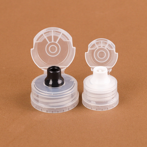 20mm 24mm 28mm Vis personnalisée en plastique pointu Bouche torsadée Couvercles Push Pull <span class=keywords><strong>Bouchon</strong></span> de bouteille pour bouteille à presser - Product Image 6