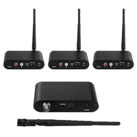 Système d'émetteurs sans fil UHF 3 canaux pour Silent Disco, émetteur de casque Silent Disco T80