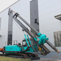 Foreuse rotative hydraulique pour pieux 20m 30m 40m – Machine de forage rotative pour pieux pour la construction de fondations