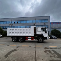 Camion benne HOWO 371 ch pour l'Afrique, camion benne de 40 tonnes, camion benne pour l'Asie du Sud-Est