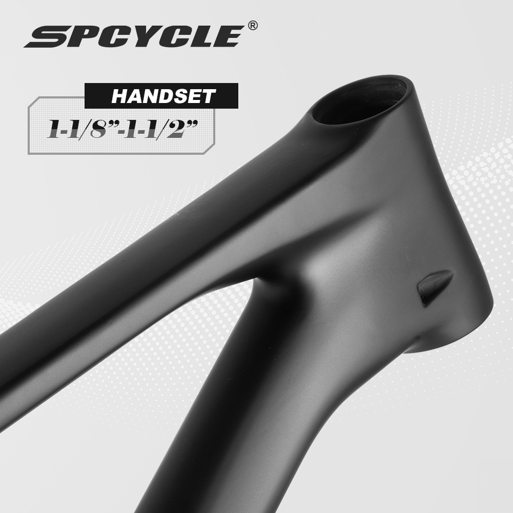 spcycle新しいmtbカーボンフレーム148 * 12mmはseatpostが付いている29