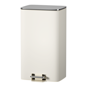 Poubelle moderne <span class=keywords><strong>de</strong></span> <span class=keywords><strong>luxe</strong></span> en acier inoxydable Leasylife 15L avec ouverture par pédale pour la maison, la cuisine, le bureau, l'hôtel - Product Image 2