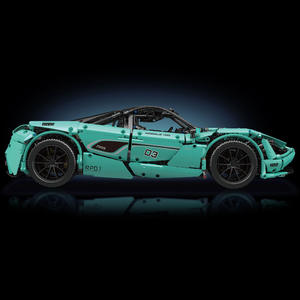 Yuxing 13167 <span class=keywords><strong>Voiture</strong></span> de sport électrique télécommandée McLaren 720S, <span class=keywords><strong>jouet</strong></span> de construction éducatif pour enfants, blocs de construction mécaniques - Product Image 3