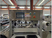 Machine d'emballage sous plateau certifiée CE, machine d'emballage sous vide semi-automatique pour prolonger la durée de conservation de la viande fraîche, des fruits de mer et de la volaille