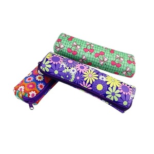 Tùy Chỉnh Đầy Đủ Màu Sắc Thăng Hoa <span class=keywords><strong>Neoprene</strong></span> Thời Trang Chống Nước Bút Chì Pouch Trường Hợp Trọng Lượng Nhẹ Xách Tay Với Dây Kéo Đóng Cửa - Product Image 3