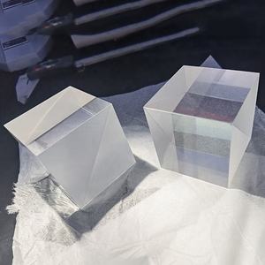 광학 K9 유리 표준 빔 스플리터 큐브 프리즘 50:50 비율 큐브 AR 코팅 빔 스플리터 큐브 프리즘 - Product Image 4