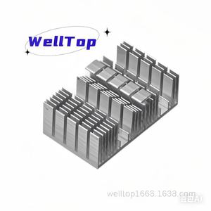 Fabrication de tôles en métal découpées au laser en alliage d'aluminium et en acier inoxydable de qualité supérieure, radiateur personnalisé de qualité supérieure - Product Image 4