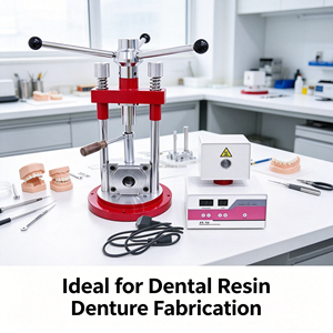 Máquina de Inyección de Prótesis Dentales Flexibles Valplast para la Fabricación de Prótesis, Equipo de Laboratorio Dental - Product Image 2