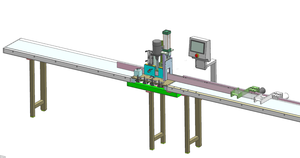مصنع العرض مباشرة التلقائي قياس العسل ستائر مطوية صنع آلة مع الجدول - Product Image 2