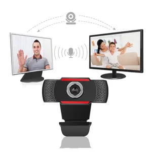 Mini cámara Web 4K con micrófono para ordenador portátil, Webcam con USB 2,0, 720P, 1080P, venta al por mayor
