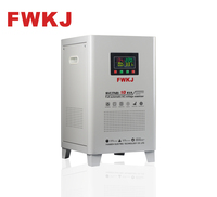 Estabilizador de Voltaje Automático Programable FWKJ SVC TND 10KVA, Regulador de Voltaje Monofásico para Hogar y Oficina 220V