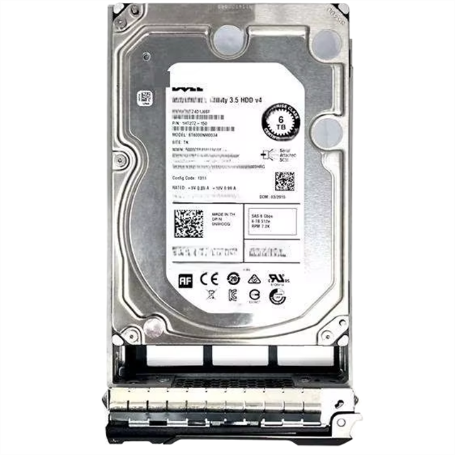 Original Quality Hxn6p 6tb Nl Sas Hard Drive for Servers Ps4100 6210 Series With Tray