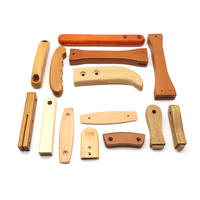 Servicios Personalizados de Fresado y Taladrado CNC para Componentes de Muebles de Madera de Haya, Acabado Natural con Pulido de Precisión