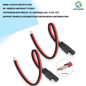 オートバイATVカスタム自動車配線ハーネスDJ7061-1.5電気コネクタDJ621-1.5男性と女性の電源ケーブルアセンブリ - Product Image 4